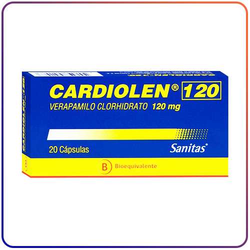 CARDIOLEN 120 MG X 20 CAPSULAS (VERAPAMILO)